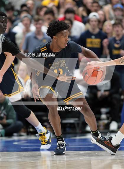 Thumbnail 3 in Prolific Prep of Napa Christian vs. St. Mark's (Thanksgiving Hoopfest) photogallery.