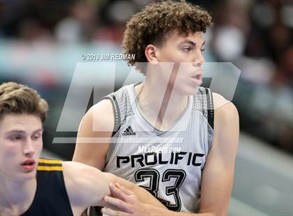 Thumbnail 1 in Prolific Prep of Napa Christian vs. St. Mark's (Thanksgiving Hoopfest) photogallery.