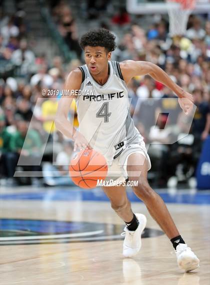 Thumbnail 1 in Prolific Prep of Napa Christian vs. St. Mark's (Thanksgiving Hoopfest) photogallery.