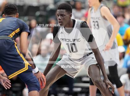 Thumbnail 1 in Prolific Prep of Napa Christian vs. St. Mark's (Thanksgiving Hoopfest) photogallery.