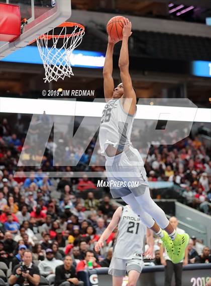 Thumbnail 1 in Prolific Prep of Napa Christian vs. St. Mark's (Thanksgiving Hoopfest) photogallery.