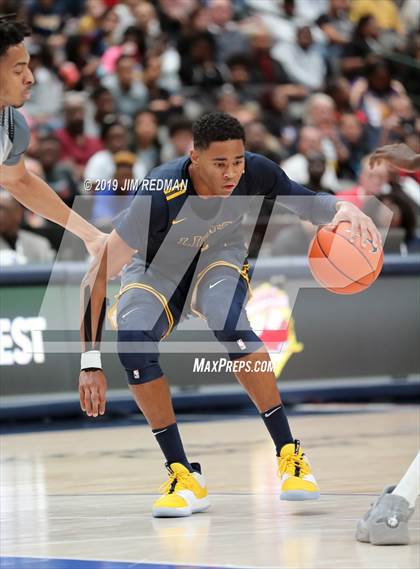 Thumbnail 3 in Prolific Prep of Napa Christian vs. St. Mark's (Thanksgiving Hoopfest) photogallery.
