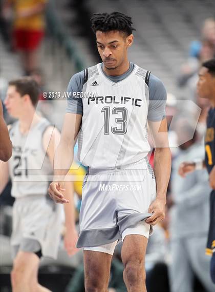 Thumbnail 3 in Prolific Prep of Napa Christian vs. St. Mark's (Thanksgiving Hoopfest) photogallery.