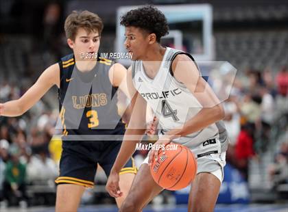 Thumbnail 1 in Prolific Prep of Napa Christian vs. St. Mark's (Thanksgiving Hoopfest) photogallery.
