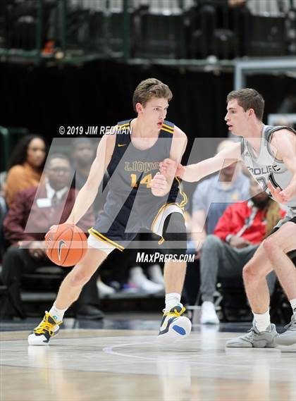 Thumbnail 3 in Prolific Prep of Napa Christian vs. St. Mark's (Thanksgiving Hoopfest) photogallery.