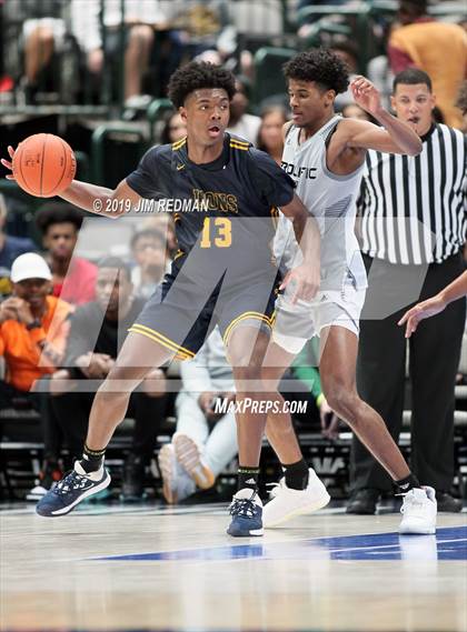 Thumbnail 2 in Prolific Prep of Napa Christian vs. St. Mark's (Thanksgiving Hoopfest) photogallery.
