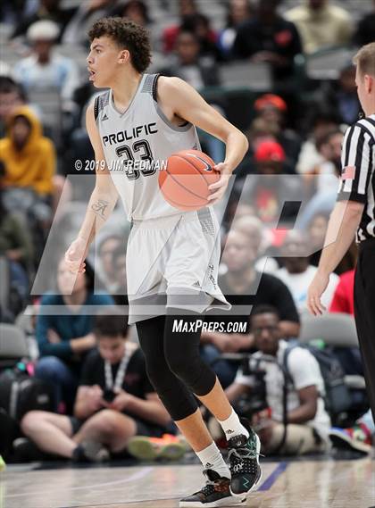 Thumbnail 3 in Prolific Prep of Napa Christian vs. St. Mark's (Thanksgiving Hoopfest) photogallery.