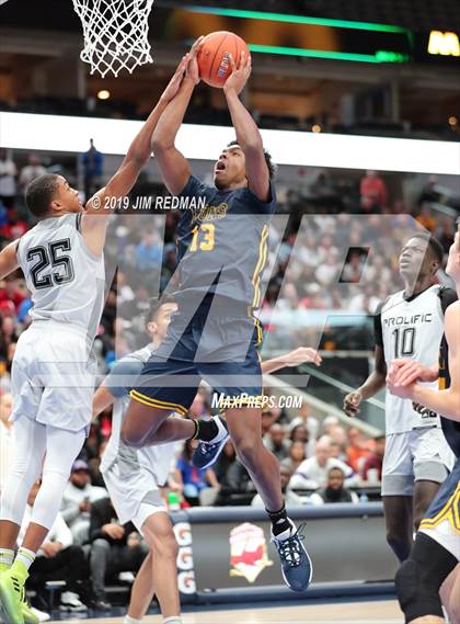 Thumbnail 3 in Prolific Prep of Napa Christian vs. St. Mark's (Thanksgiving Hoopfest) photogallery.