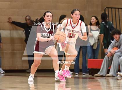 Thumbnail 1 in Notre Dame Academy vs. Palos Verdes (Battle at the Beach) photogallery.