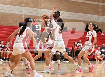 Thumbnail 2 in Notre Dame Academy vs. Palos Verdes (Battle at the Beach) photogallery.