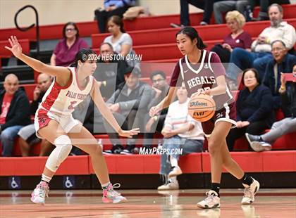Thumbnail 2 in Notre Dame Academy vs. Palos Verdes (Battle at the Beach) photogallery.