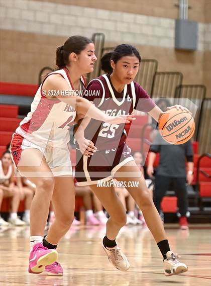 Thumbnail 3 in Notre Dame Academy vs. Palos Verdes (Battle at the Beach) photogallery.