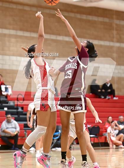 Thumbnail 3 in Notre Dame Academy vs. Palos Verdes (Battle at the Beach) photogallery.