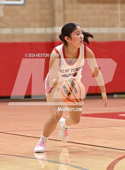 Thumbnail 2 in Notre Dame Academy vs. Palos Verdes (Battle at the Beach) photogallery.