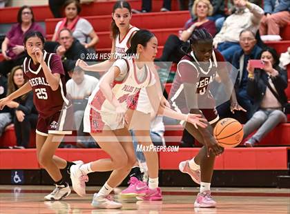 Thumbnail 1 in Notre Dame Academy vs. Palos Verdes (Battle at the Beach) photogallery.