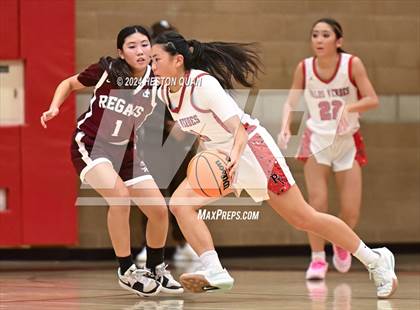 Thumbnail 1 in Notre Dame Academy vs. Palos Verdes (Battle at the Beach) photogallery.
