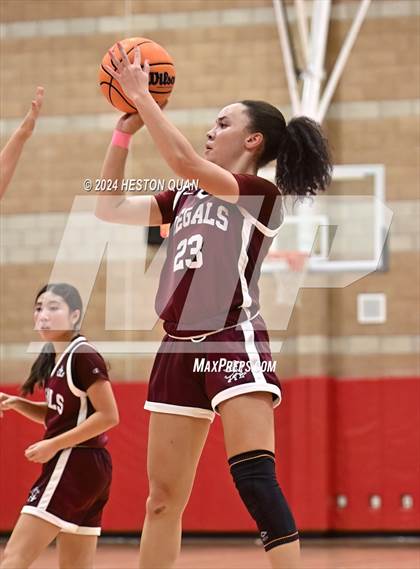 Thumbnail 1 in Notre Dame Academy vs. Palos Verdes (Battle at the Beach) photogallery.