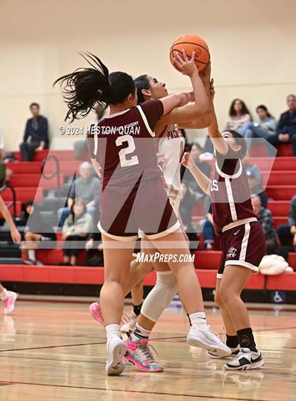 Thumbnail 2 in Notre Dame Academy vs. Palos Verdes (Battle at the Beach) photogallery.