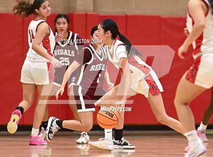 Thumbnail 2 in Notre Dame Academy vs. Palos Verdes (Battle at the Beach) photogallery.