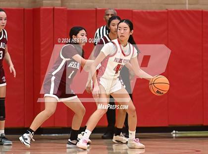 Thumbnail 1 in Notre Dame Academy vs. Palos Verdes (Battle at the Beach) photogallery.