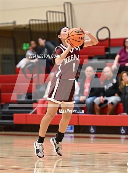 Thumbnail 3 in Notre Dame Academy vs. Palos Verdes (Battle at the Beach) photogallery.