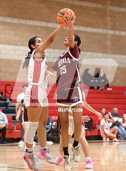 Thumbnail 1 in Notre Dame Academy vs. Palos Verdes (Battle at the Beach) photogallery.