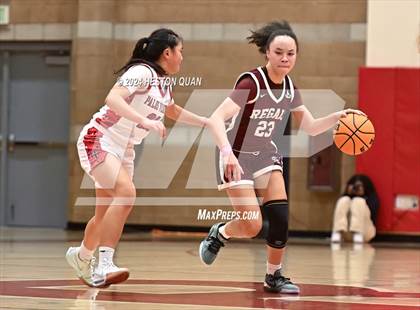 Thumbnail 3 in Notre Dame Academy vs. Palos Verdes (Battle at the Beach) photogallery.