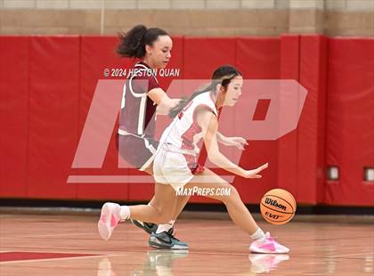Thumbnail 1 in Notre Dame Academy vs. Palos Verdes (Battle at the Beach) photogallery.