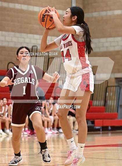 Thumbnail 2 in Notre Dame Academy vs. Palos Verdes (Battle at the Beach) photogallery.