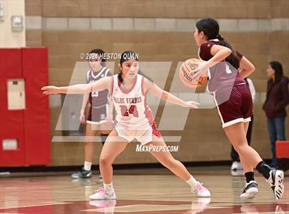 Thumbnail 1 in Notre Dame Academy vs. Palos Verdes (Battle at the Beach) photogallery.