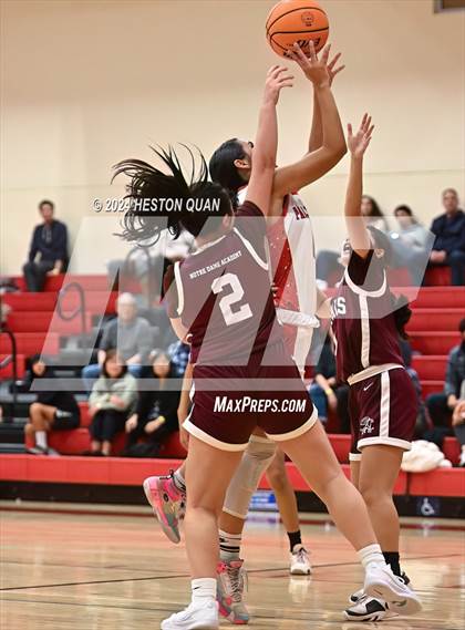 Thumbnail 3 in Notre Dame Academy vs. Palos Verdes (Battle at the Beach) photogallery.