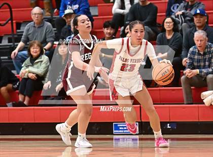 Thumbnail 2 in Notre Dame Academy vs. Palos Verdes (Battle at the Beach) photogallery.