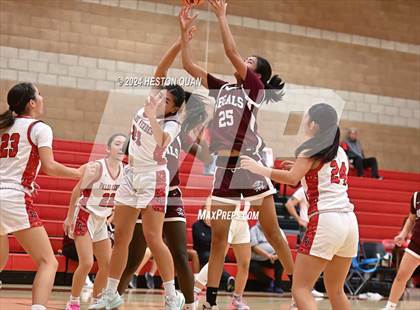 Thumbnail 2 in Notre Dame Academy vs. Palos Verdes (Battle at the Beach) photogallery.