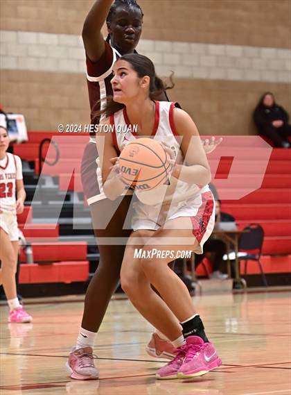 Thumbnail 2 in Notre Dame Academy vs. Palos Verdes (Battle at the Beach) photogallery.