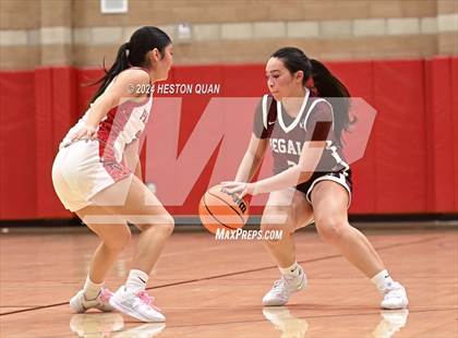 Thumbnail 2 in Notre Dame Academy vs. Palos Verdes (Battle at the Beach) photogallery.