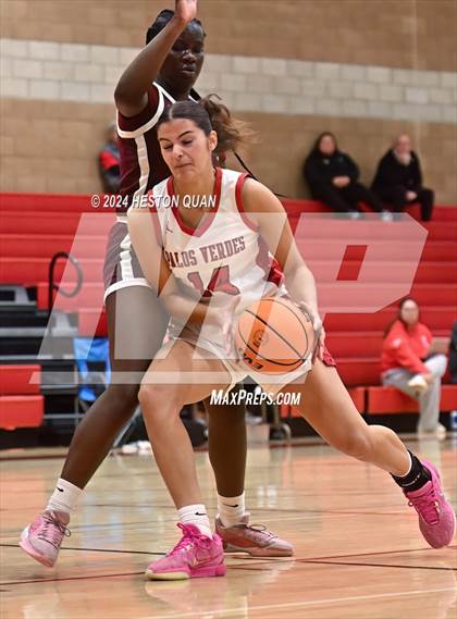 Thumbnail 3 in Notre Dame Academy vs. Palos Verdes (Battle at the Beach) photogallery.