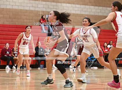 Thumbnail 2 in Notre Dame Academy vs. Palos Verdes (Battle at the Beach) photogallery.