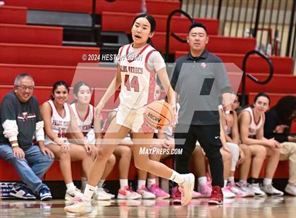 Thumbnail 2 in Notre Dame Academy vs. Palos Verdes (Battle at the Beach) photogallery.