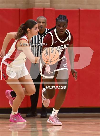 Thumbnail 3 in Notre Dame Academy vs. Palos Verdes (Battle at the Beach) photogallery.
