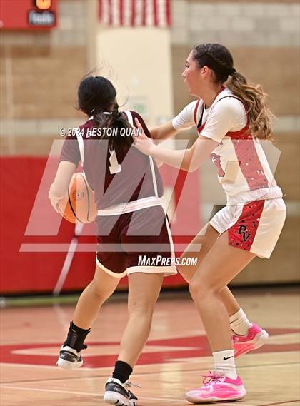 Thumbnail 3 in Notre Dame Academy vs. Palos Verdes (Battle at the Beach) photogallery.