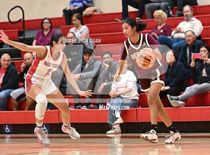 Thumbnail 1 in Notre Dame Academy vs. Palos Verdes (Battle at the Beach) photogallery.