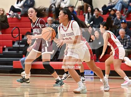 Thumbnail 3 in Notre Dame Academy vs. Palos Verdes (Battle at the Beach) photogallery.