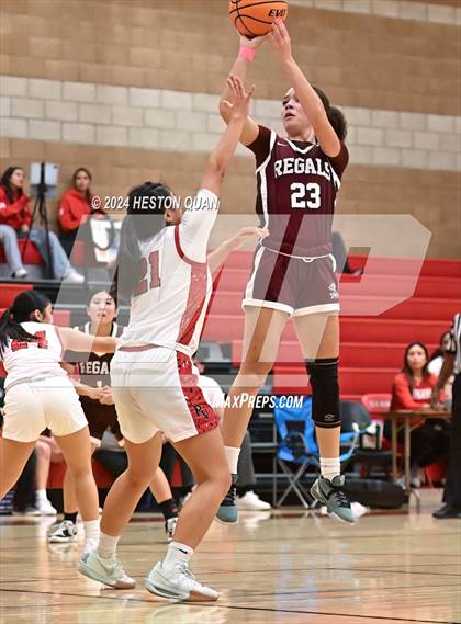 Thumbnail 1 in Notre Dame Academy vs. Palos Verdes (Battle at the Beach) photogallery.