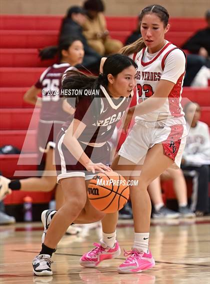 Thumbnail 3 in Notre Dame Academy vs. Palos Verdes (Battle at the Beach) photogallery.