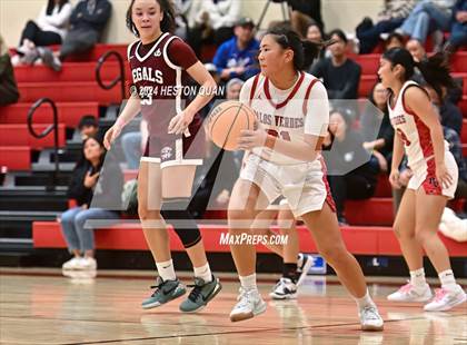 Thumbnail 1 in Notre Dame Academy vs. Palos Verdes (Battle at the Beach) photogallery.