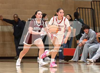 Thumbnail 2 in Notre Dame Academy vs. Palos Verdes (Battle at the Beach) photogallery.