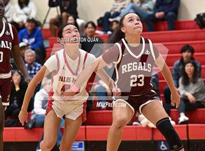 Thumbnail 2 in Notre Dame Academy vs. Palos Verdes (Battle at the Beach) photogallery.