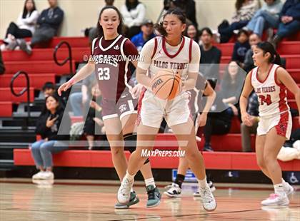 Thumbnail 3 in Notre Dame Academy vs. Palos Verdes (Battle at the Beach) photogallery.