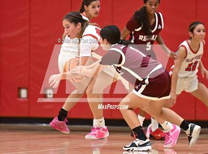 Thumbnail 3 in Notre Dame Academy vs. Palos Verdes (Battle at the Beach) photogallery.