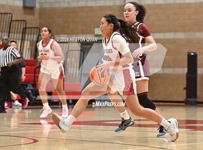 Thumbnail 2 in Notre Dame Academy vs. Palos Verdes (Battle at the Beach) photogallery.